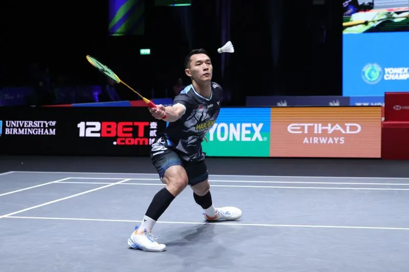 Tunggal putra Indonesia Jonatan Christie