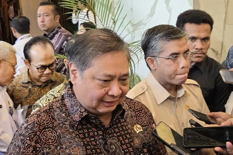 Menteri Koordinator Bidang Perekonomian Airlangga Hartarto 