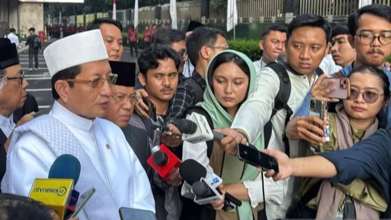 Menteri Agama yang juga Imam Besar Masjid Istiqlal Nasaruddin Umar 