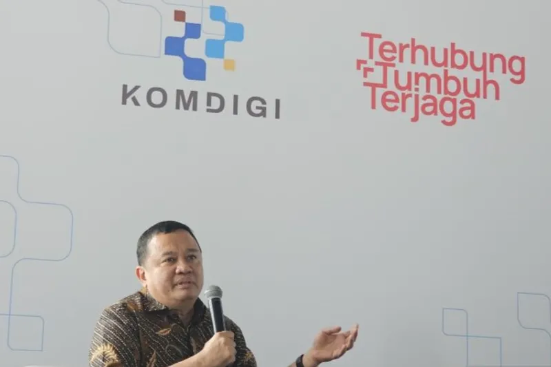 Direktur Jenderal Ekosistem Digital Kementerian Komunikasi dan Digital Edwin Hidayat Abdullah 