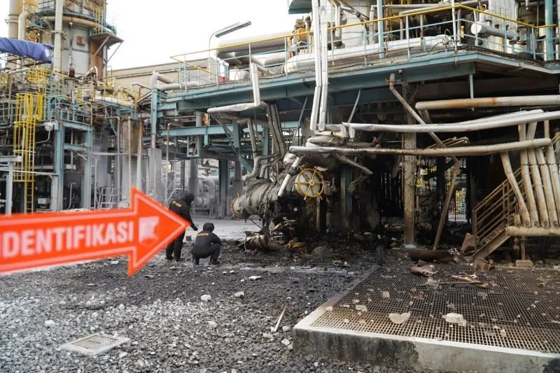 insiden ledakan yang terjadi di PT Merak Chemical Indonesia (MCCI)