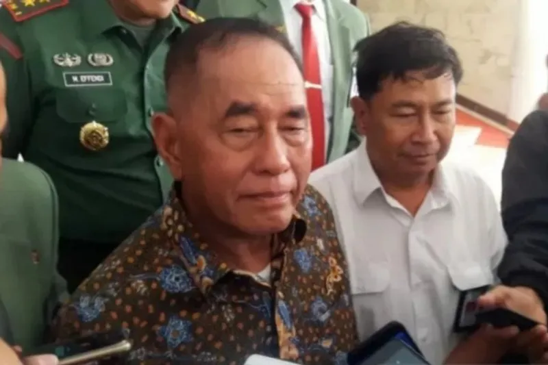 Menteri Pertahanan Ryamizard Ryacudu.