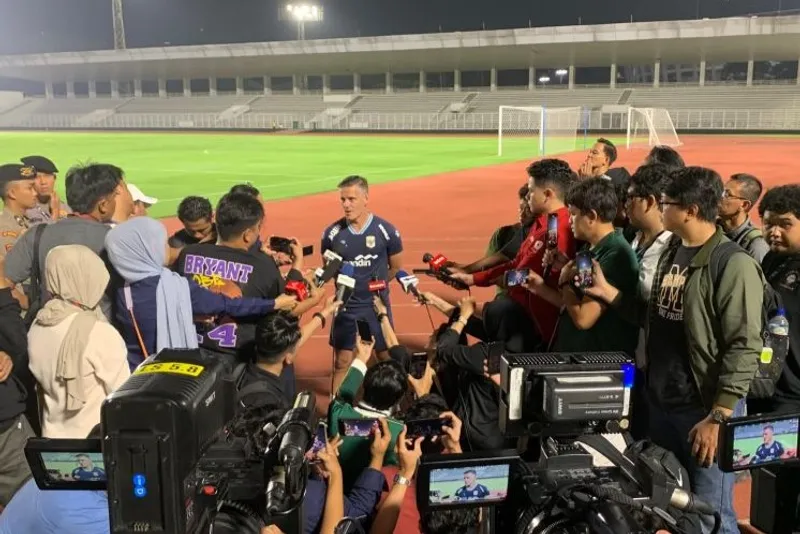 Pelatih timnas Indonesia John Herdman 