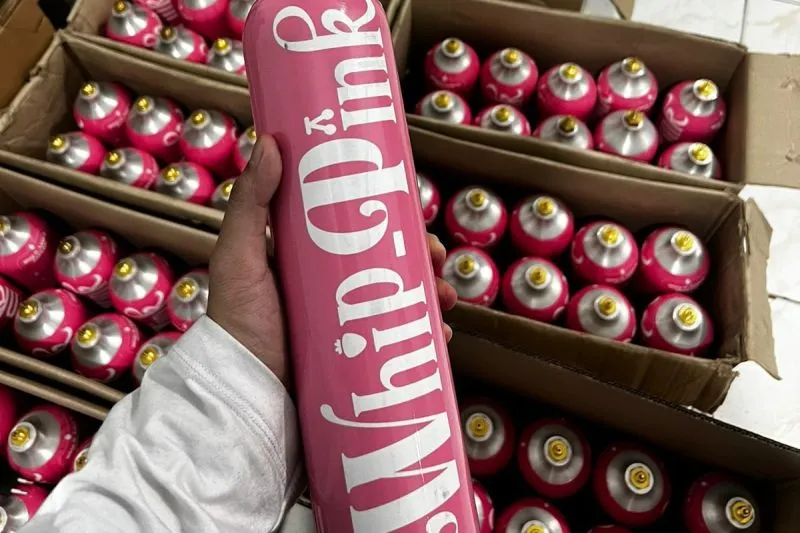 Botol Whip Pink yang disita Dittipidnarkoba Bareskrim Polri 