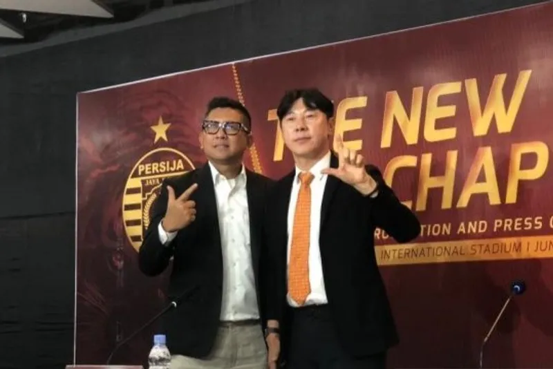 pelatih baru Persija Shin Tae-yong