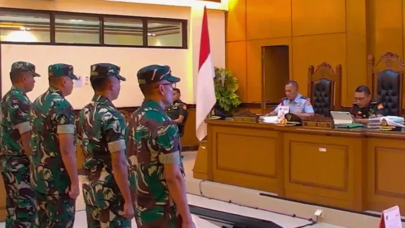 Empat personel TNI terkait kasus dugaan penganiayaan terhadap Andrie Yunus
