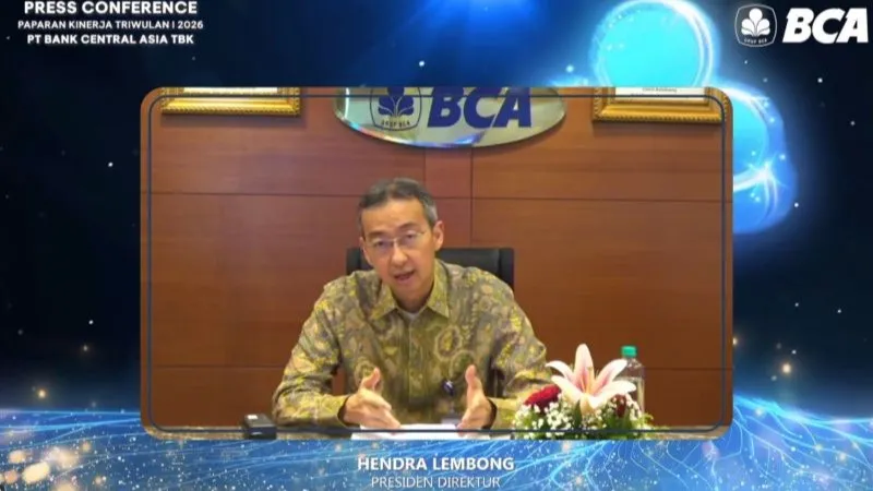 Presiden Direktur PT Bank Central Asia Tbk Hendra Lembong 