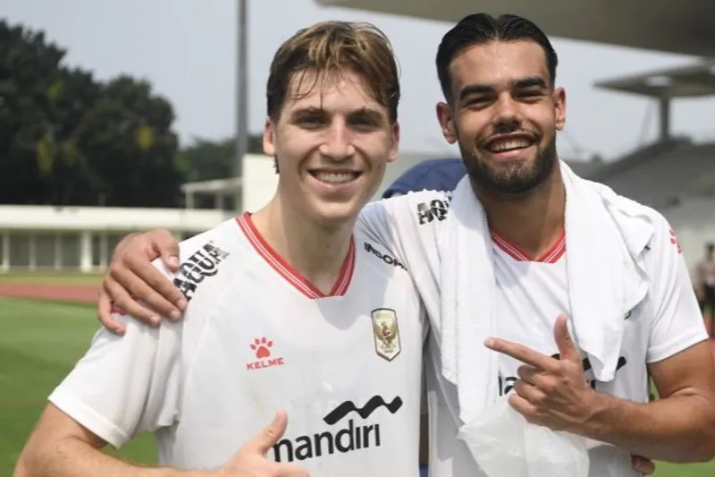 Pesepak bola Timnas Indonesia Luke Vickery