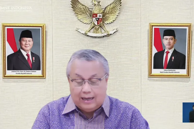 Gubernur Bank Indonesia (BI) Perry Warjiyo