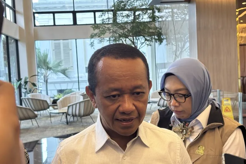 Menteri Energi dan Sumber Daya Mineral (ESDM) Bahlil Lahadalia 