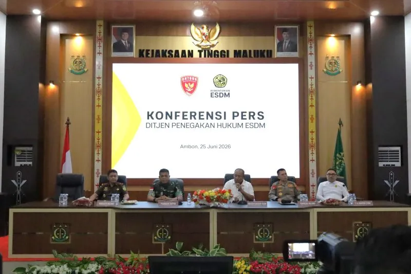 Direktur Jenderal Penegakan Hukum ESDM Kementerian ESDM Jeffri Huwae 