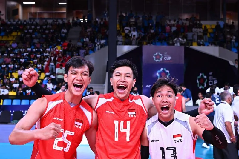 Timnas voli putra Indonesia juara AVC Men's Cup 2026 