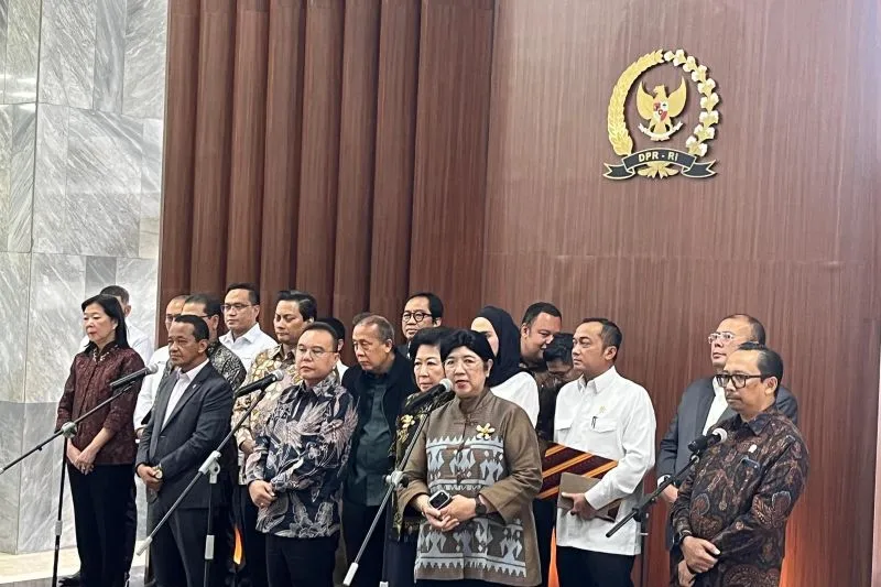 Konferensi pers hasil Rapat Koordinasi Bidang Ekonomi 