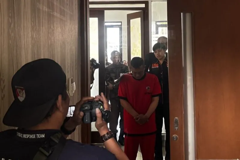 Kepolisian Daerah Jawa Barat menggelar rekonstruksi kasus penganiayaan berat dan penyekapan 