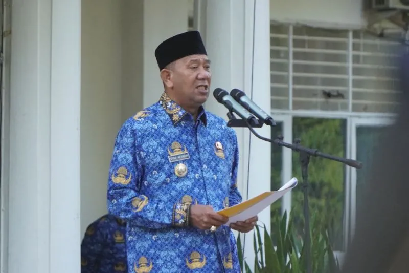 Bupati Langkat Syah Afandin 
