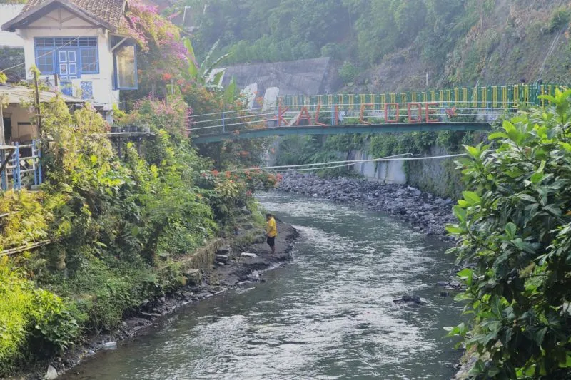 Sungai Code di Kota Yogyakarta