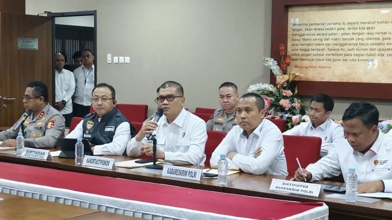 Jajaran Kortastipidkor Polri dan Kabareskrim Polri Komjen Pol. Syahardiantono (
