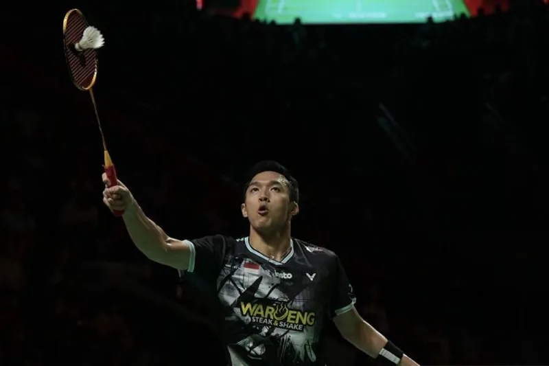 Pebulu tangkis tunggal putra Indonesia Jonatan Christie 