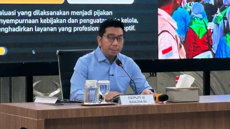 Deputi III Badan Komunikasi Pemerintah (Bakom) RI Kurnia Ramadhana 