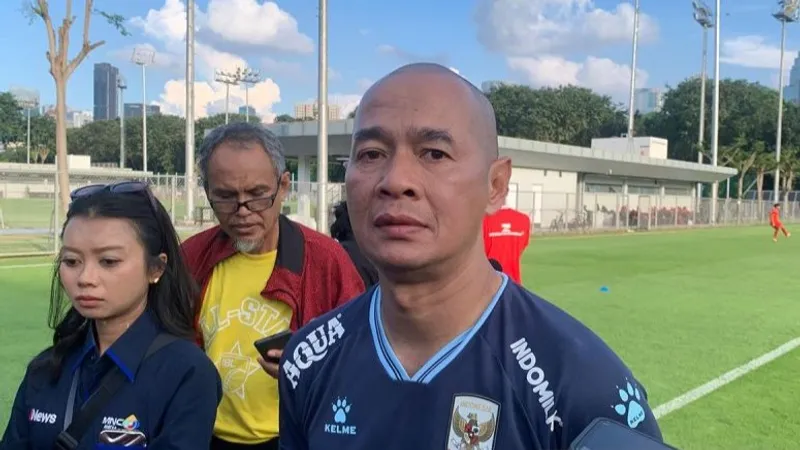 Pelatih timnas U-17 Indonesia Kurniawan Dwi Yulianto 