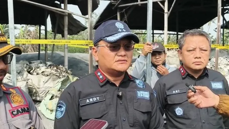 Direktur Pengaduan dan Pengawasan Bidang Penegakkan Hukum pada KLH, Ardyanto Nugroho