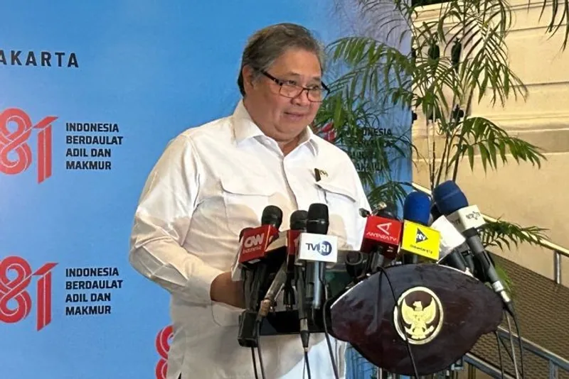 Menteri Koordinator Bidang Perekonomian Airlangga Hartarto 