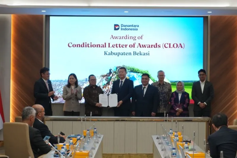Danantara Indonesia resmi menyerahkan Conditional Letter of Award (CLoA) pada Mitra PSEL