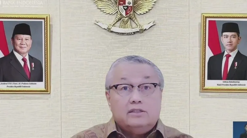 Gubernur Bank Indonesia (BI) Perry Warjiyo 