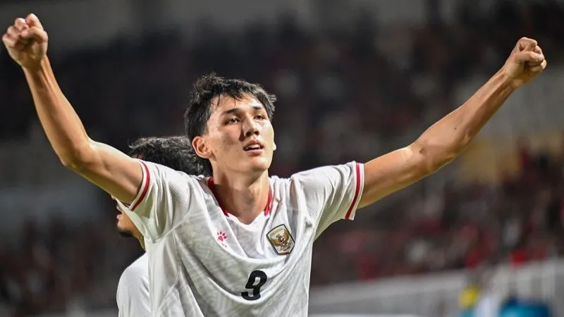 Pesepak bola Timnas Indonesia Mitchell Lee Baker
