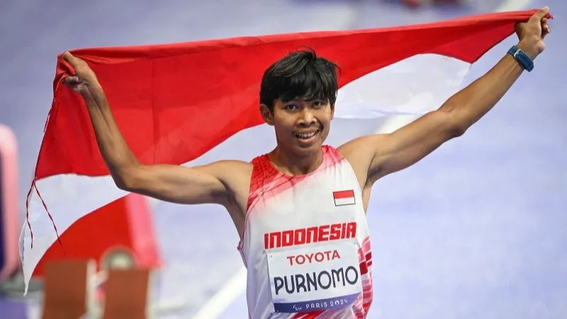 Atlet para atletik Indonesia Saptoyogo Purnomo 