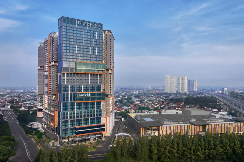 Facade Fairfield & Four Points Bekasi