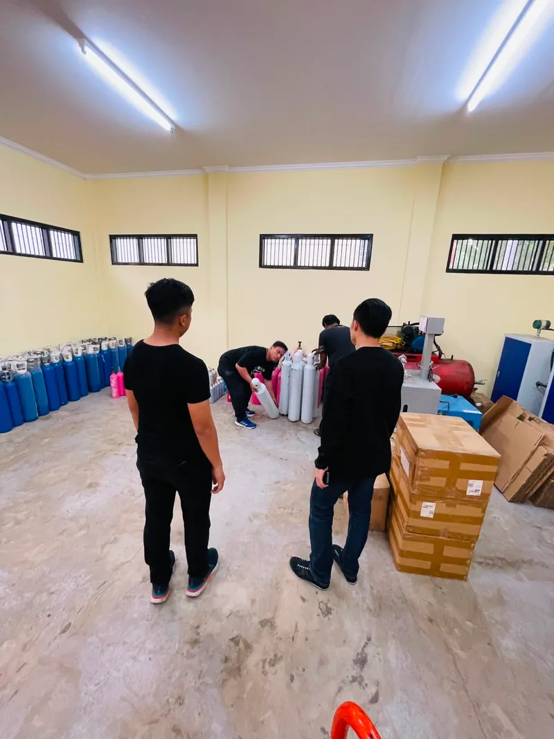 barang bukti berupa tabung gas N₂O merek Whip Pink Bareskrim Polri menyita barang bukti berupa tabung gas N₂O merek Whip Pink yang diproduksi di Jakarta Utara. IVOOX.ID/Dok Bareskrim Polri