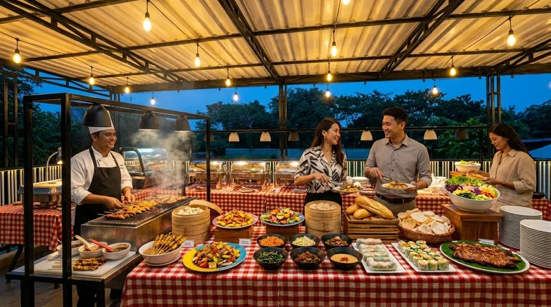 Asian BBQ Buffet 1
