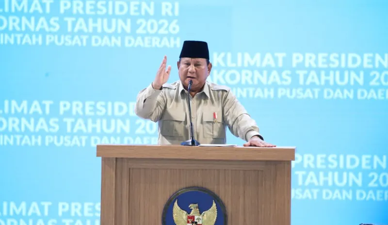 Presiden Republik Indonesia Prabowo Subianto 