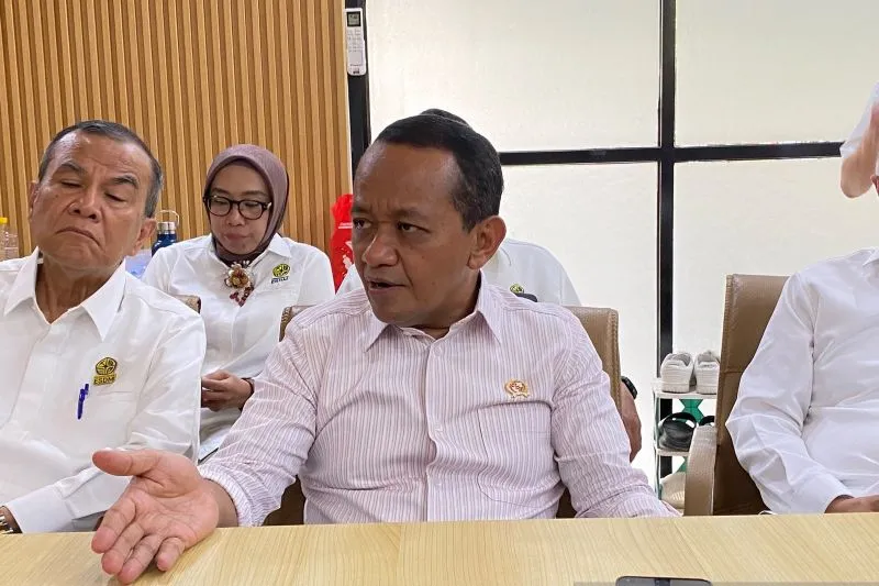 Menteri Energi dan Sumber Daya Mineral (ESDM) Bahlil Lahadalia