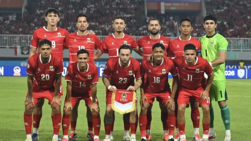 Pesepak bola Timnas Indonesia