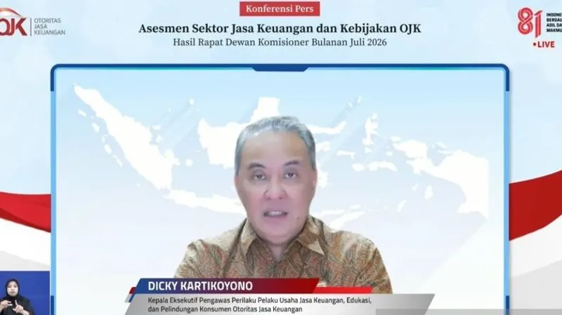Kepala Eksekutif Pengawas Perilaku Pelaku Usaha Jasa Keuangan OJK Dicky Kartikoyono 