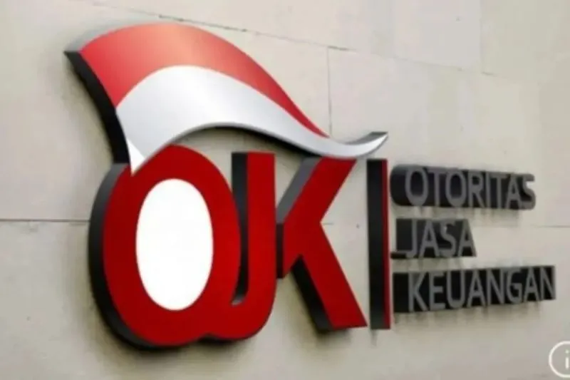 Ilustrasi logo Otoritas Jasa Keuangan (OJK).