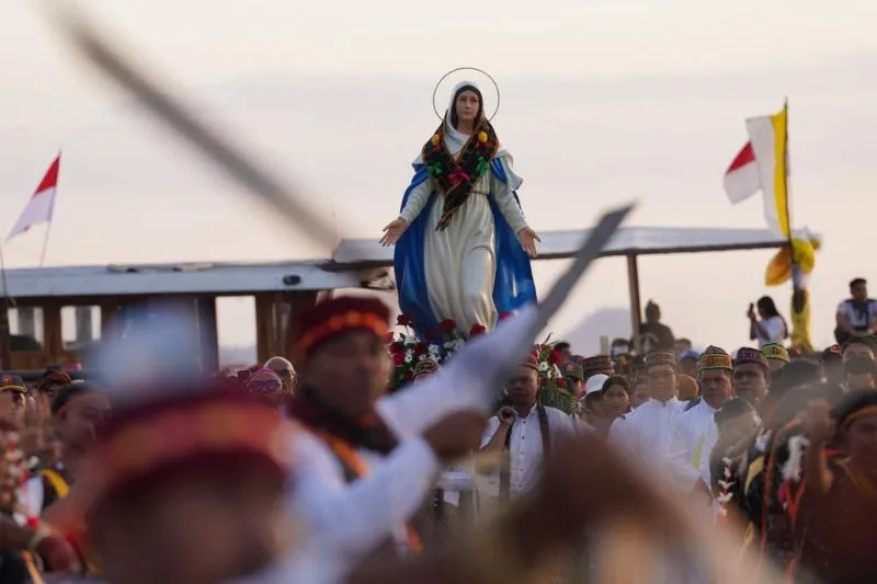 Festival Golo Koe Maria Assumpta di Labuan Bajo