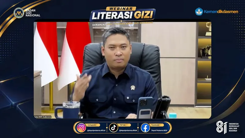 Kepala BGN Sudaryono