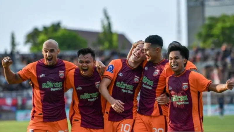 Pesepak bola Borneo FC Samarinda Mariano Ezequiel Peralta Bauer 