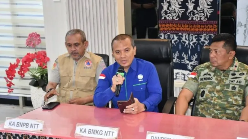 Kepala BMKG Stasiun Geofisika Kupang Arief Tyastama 