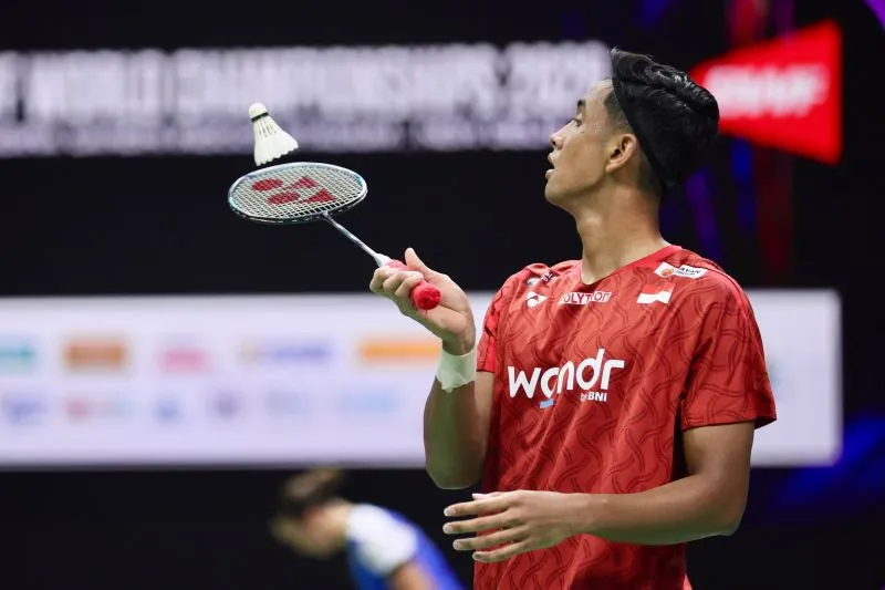 Pebulu tangkis tunggal putra Indonesia Alwi Farhan