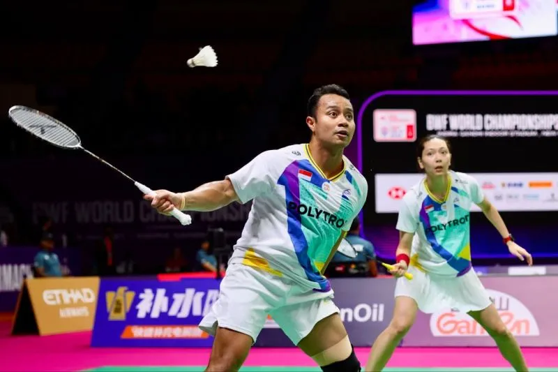 Ganda campuran Indonesia Rehan Naufal Kusharjanto/Gloria Emanuelle Widjaja 