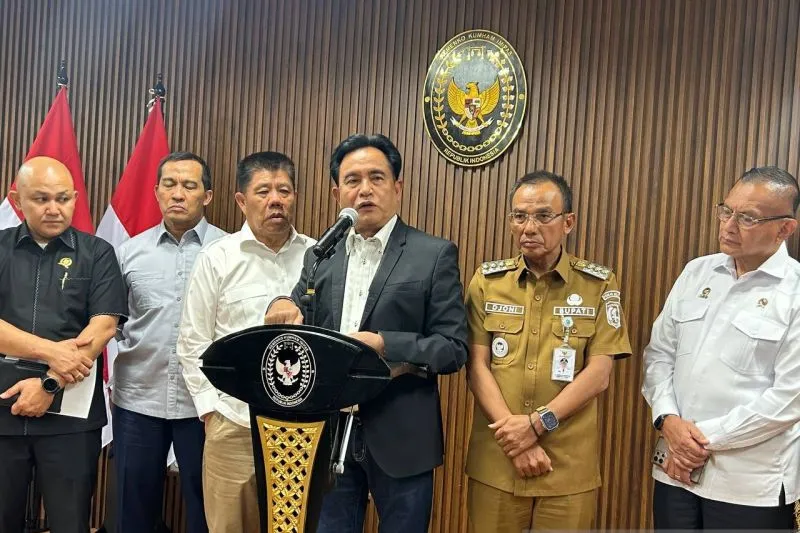 Menko Kumham Imipas Yusril Ihza Mahendra