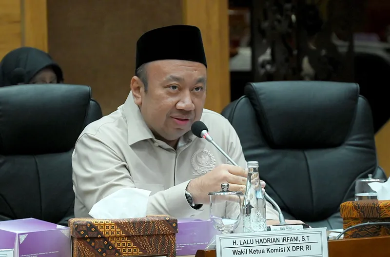 Wakil Ketua Komisi X DPR RI Lalu Hadrian Irfani