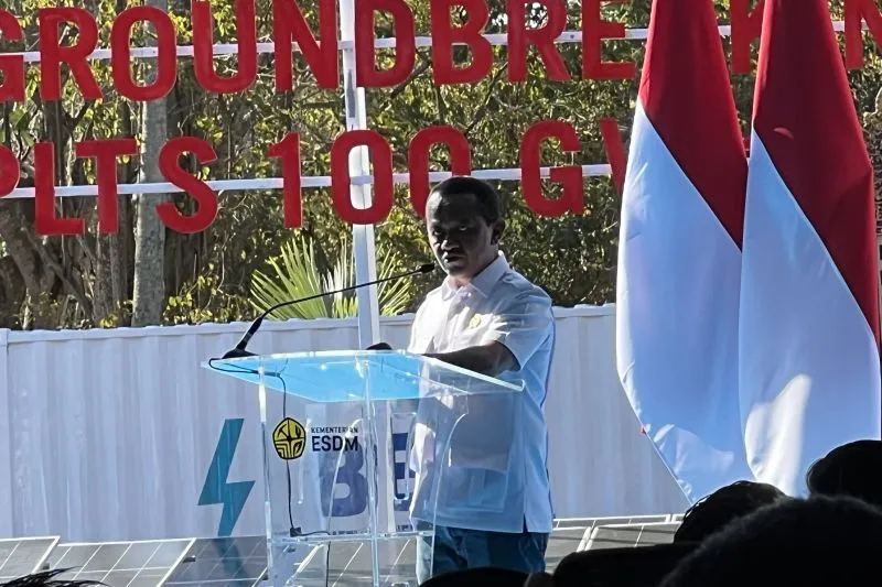 Menteri Energi dan Sumber Daya Mineral (ESDM) Bahlil Lahadalia 