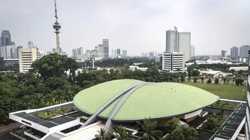 Gedung DPR di Kompleks Parlemen, Senayan