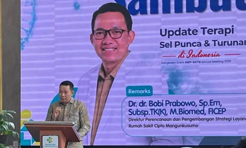 Direktur Perencanaan dan Pengembangan Strategi Layanan RSCM Bobi Prabowo
