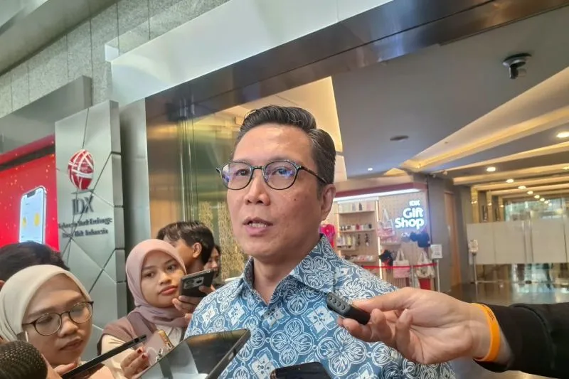 Direktur Utama PT Bursa Efek Indonesia (BEI) Jeffrey Hendrik
